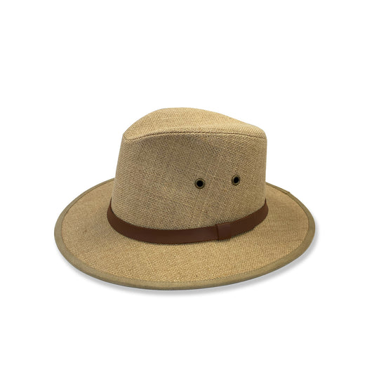 Summer Fedora Panama Linen Hat