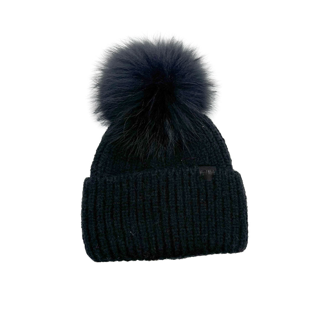 Ladies Wool Bobble Hat
