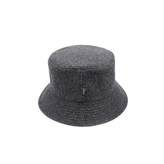 Reversible Tweed Bucket Hat