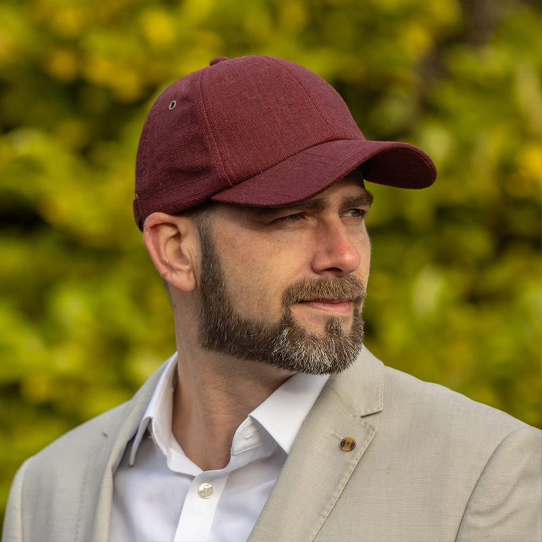 Men's Summer Linen Baseball Cap