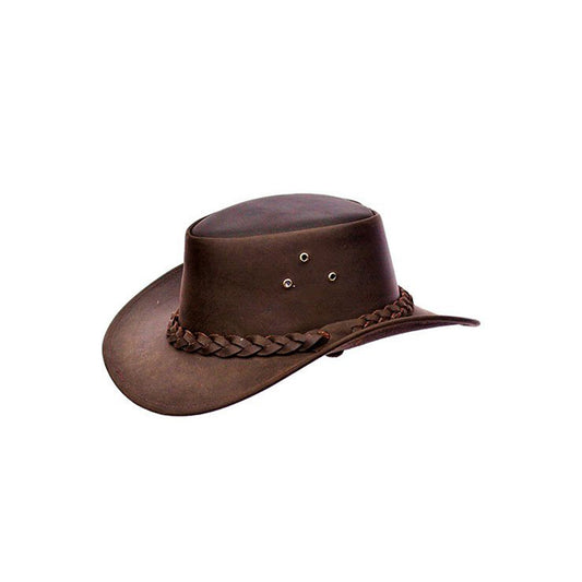 mens leather cowboy hat