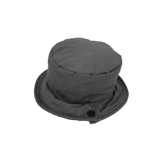 Ladies Wax Waterproof Bucket Cloche Hat