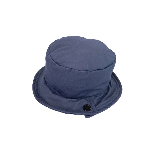 Ladies Wax Waterproof Bucket Cloche Hat
