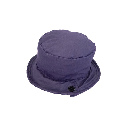 Ladies Wax Waterproof Bucket Cloche Hat