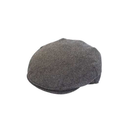 cashmere mens flat cap grey