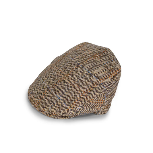 Harris Tweed Men's Cheshire Flat Cap