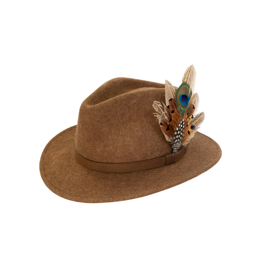 Ladies Colorado Wool Felt Crushable Hat