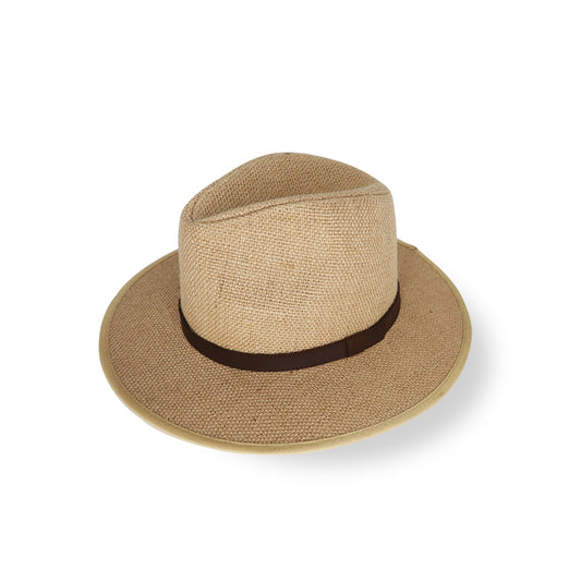 Summer Fedora Panama Linen Hat