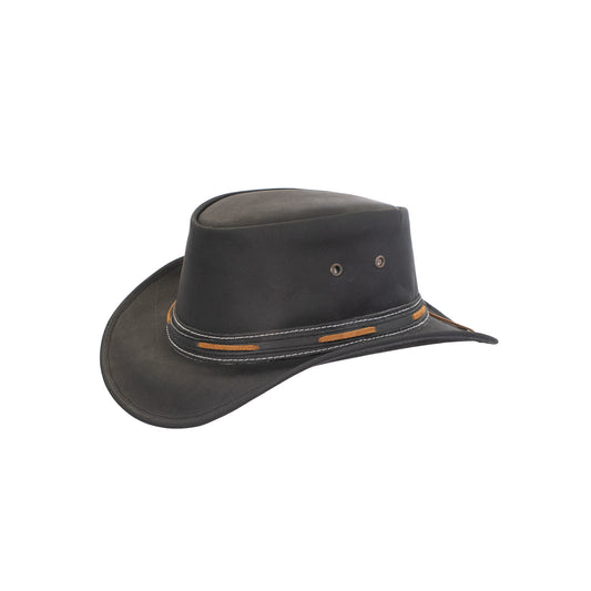 mens leather cowboy hat