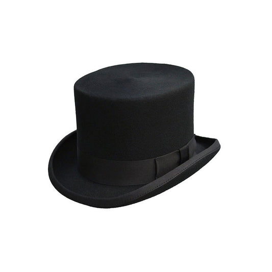 black mens top hat