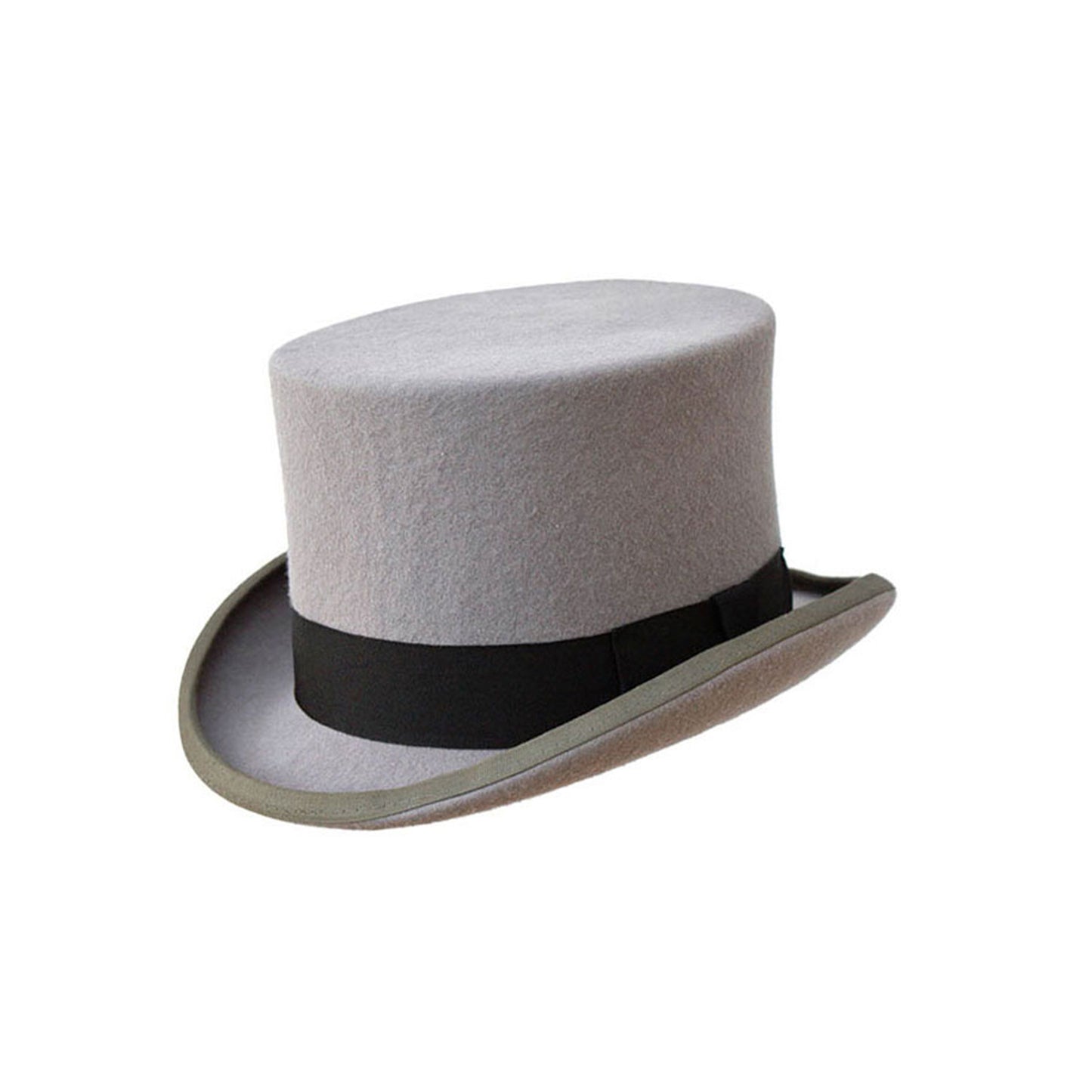 Grey mens top hat