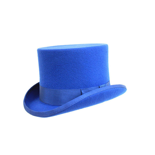 Royal Blue mens top hat