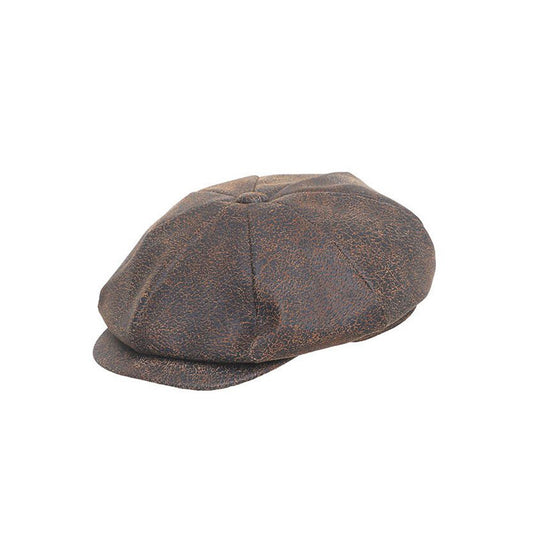 Leather Peaky Blinders Cap,