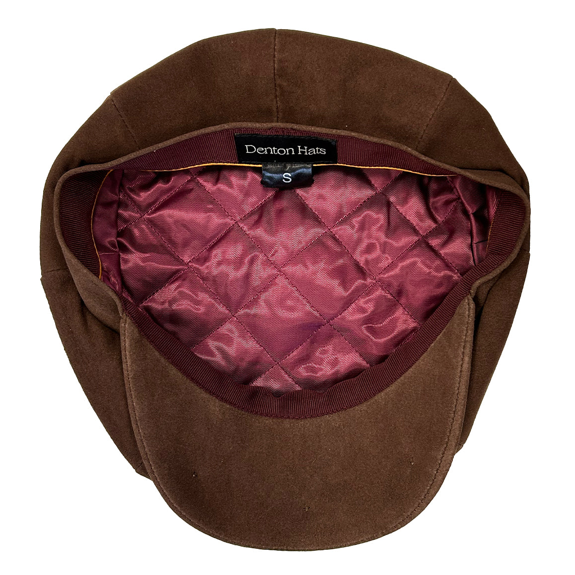 Gatsby Suede Leather Cap