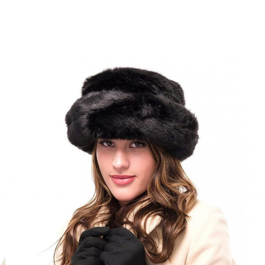 ladies faux fur hat
