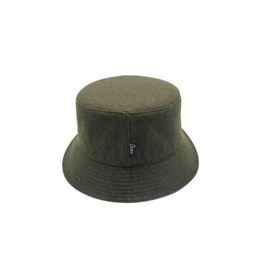 Reversible Tweed Bucket Hat
