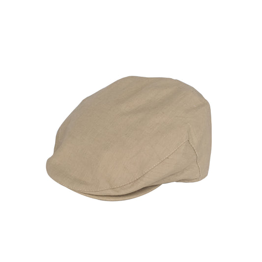 Irish Linen Summer Flat Cap