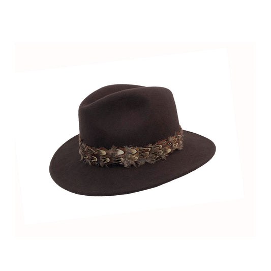 Kansas Wool Felt Crushable Hat