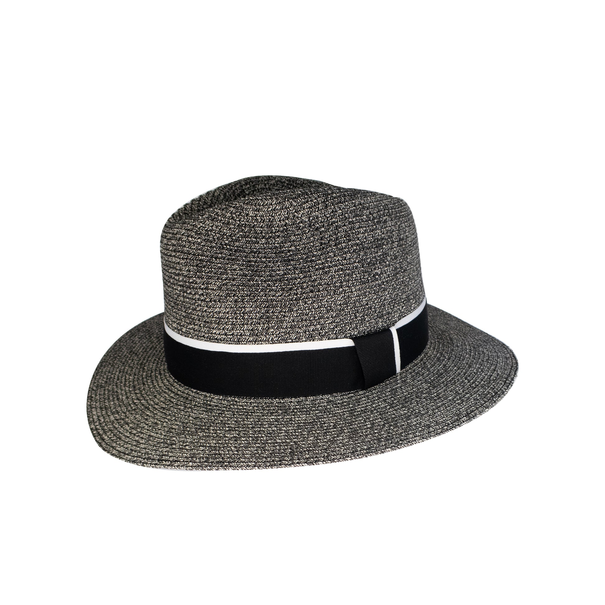 Black Men's Straw Hat