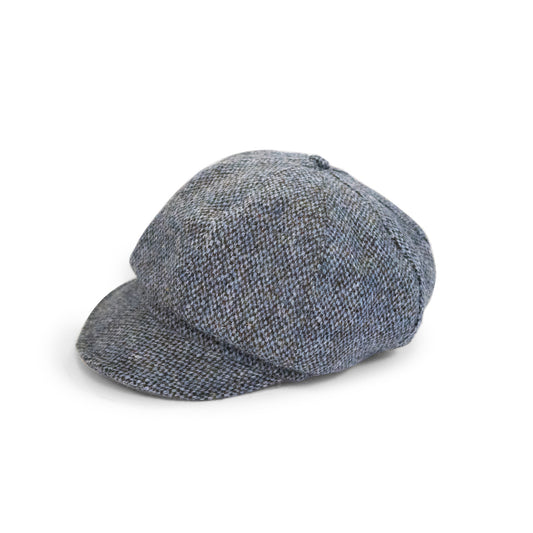 Ladies Harris Tweed Bakerboy Hat