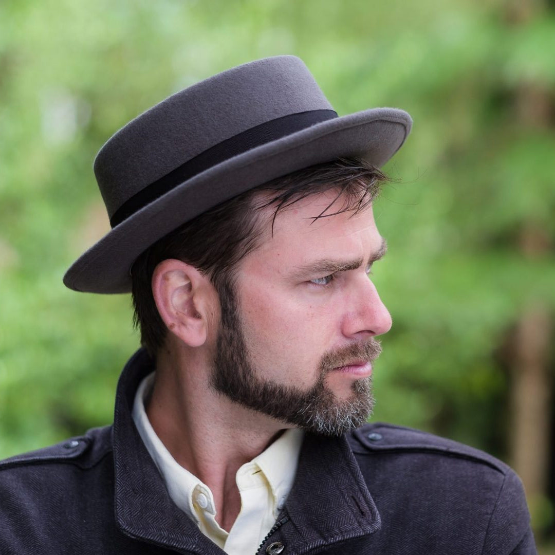 Pork Pie Wool Hat