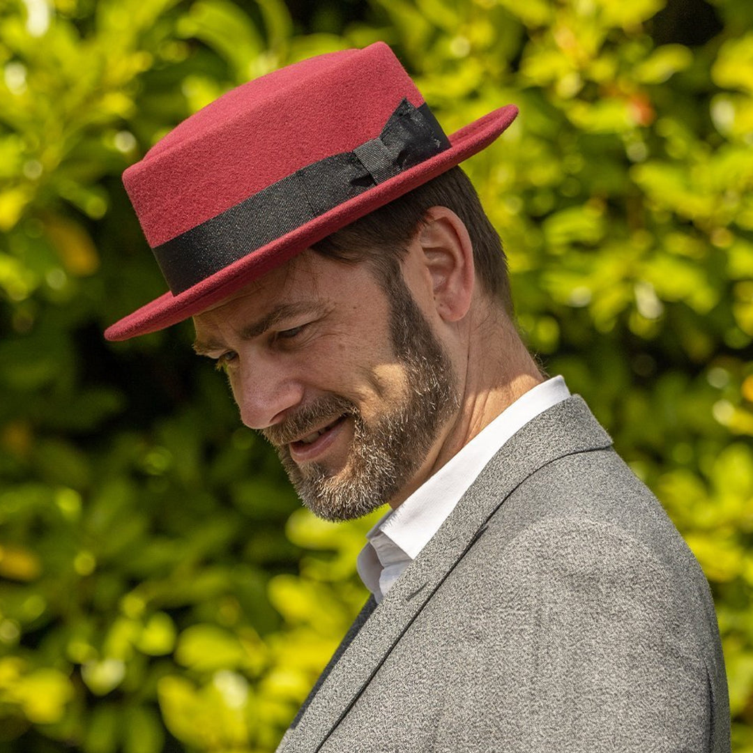 Pork Pie Wool Hat