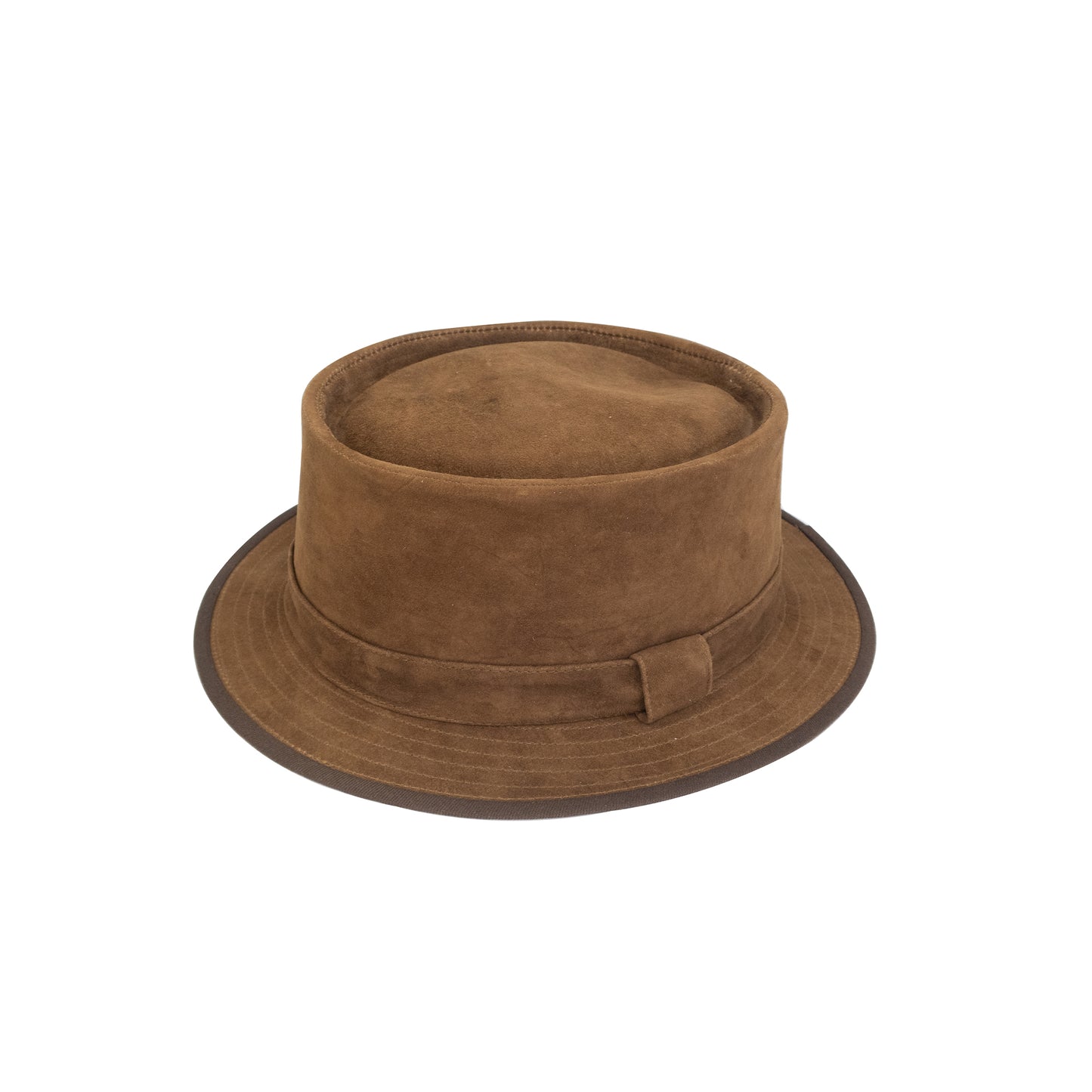 Porkpie Suede Leather