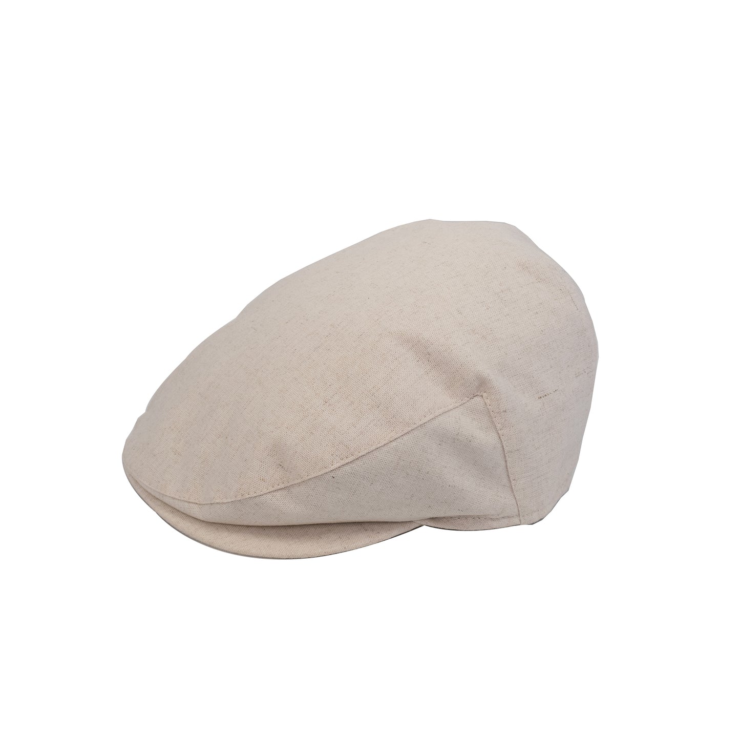 Smooth Linen Flat Cap