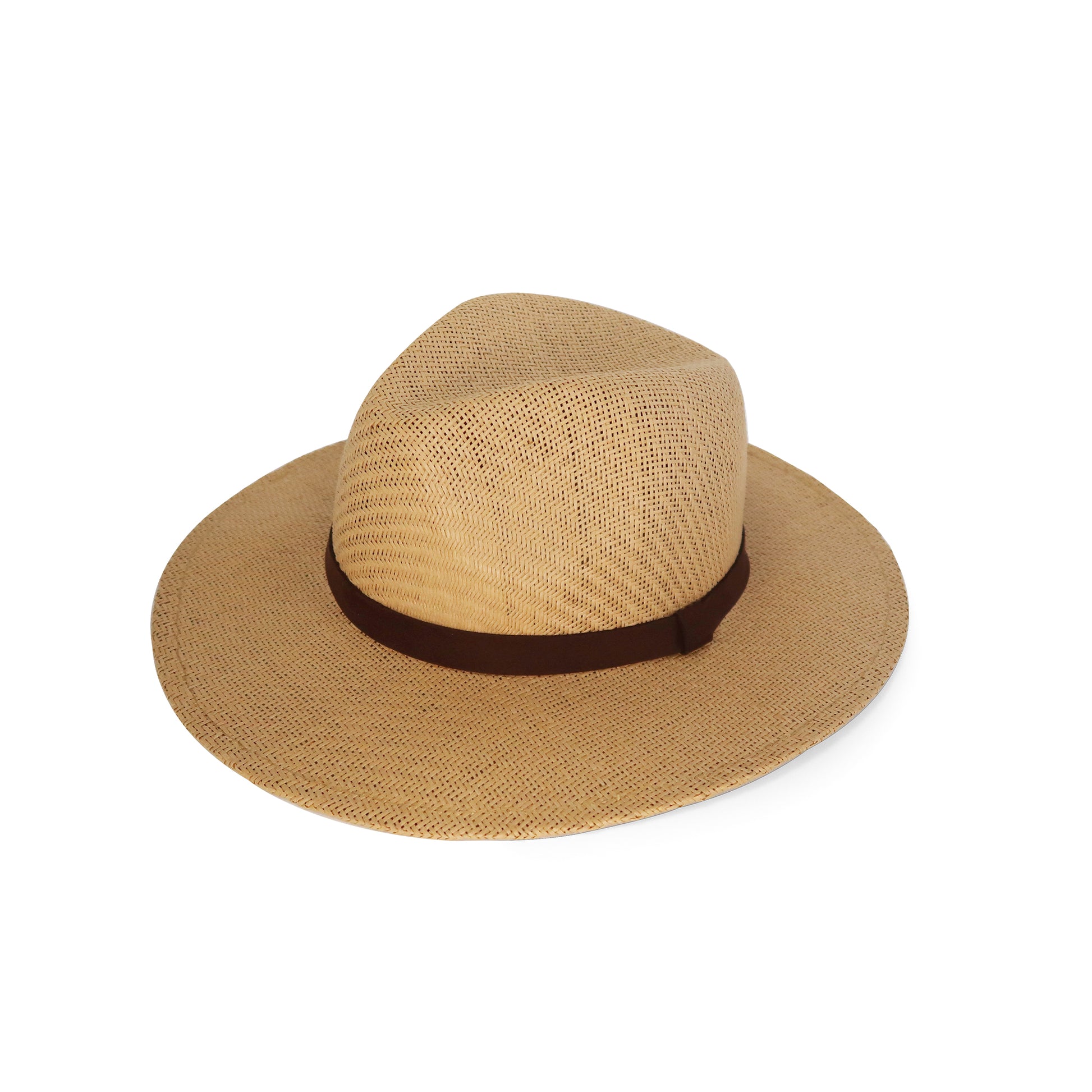 Beige Straw Panama Hat