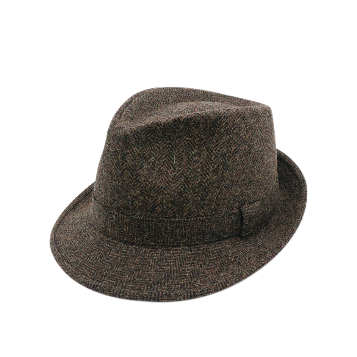 Windsor Brown Tweed Trilby
