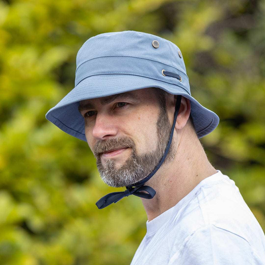 Men's UPF 50+ Summer Cotton Bucket Hat