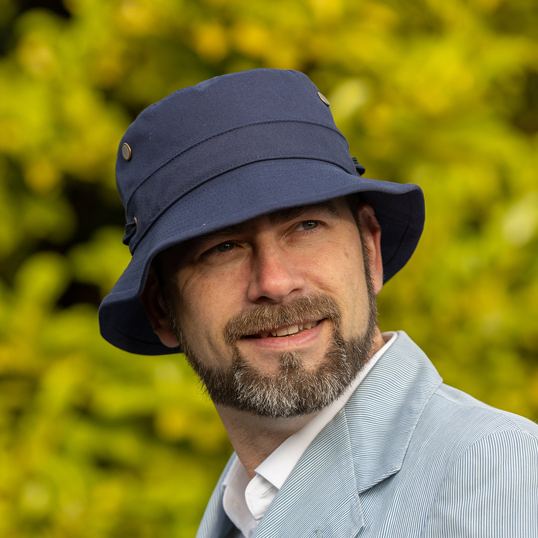 Men's UPF 50+ Summer Cotton Bucket Hat