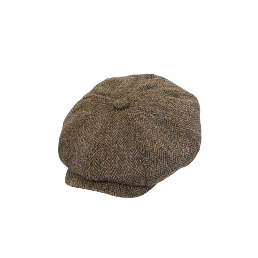 Harris Tweed Gatsby Flat Cap