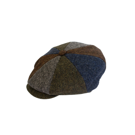 Gatsby Wool Tweed Flat Cap