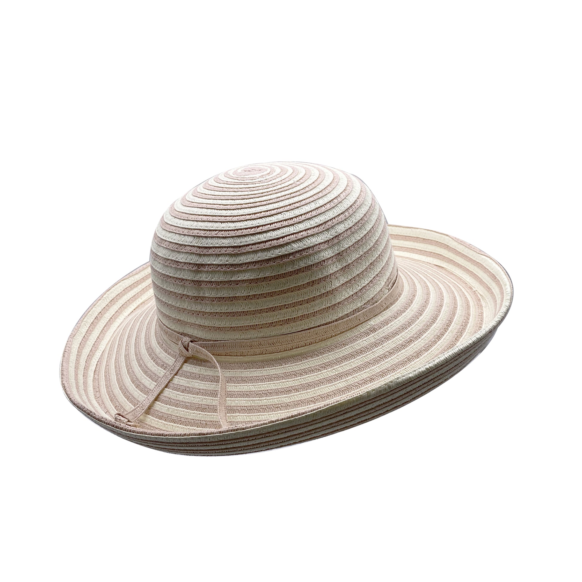 ladies-summer-hat-pink-stripe