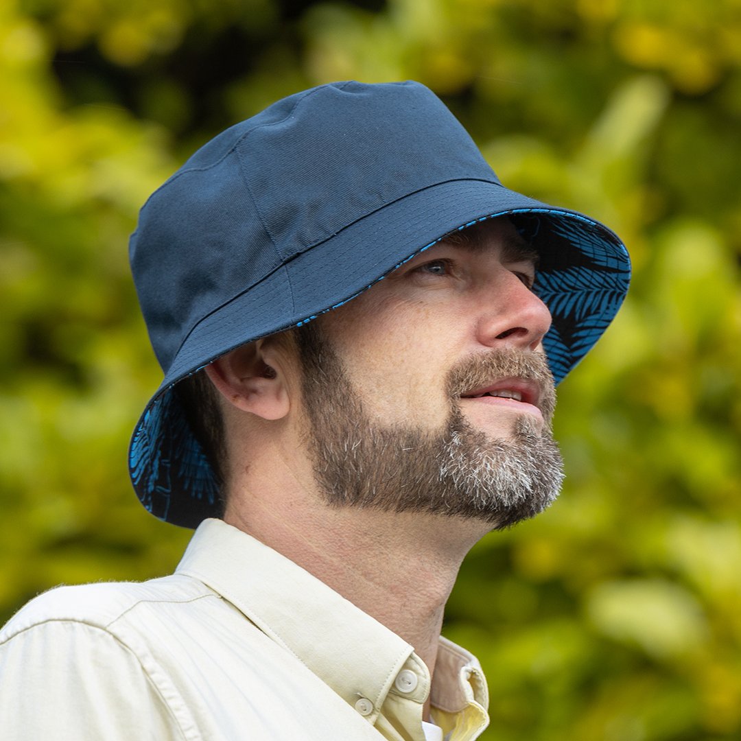 Men’s Reversible Summer Cotton Bucket Hat