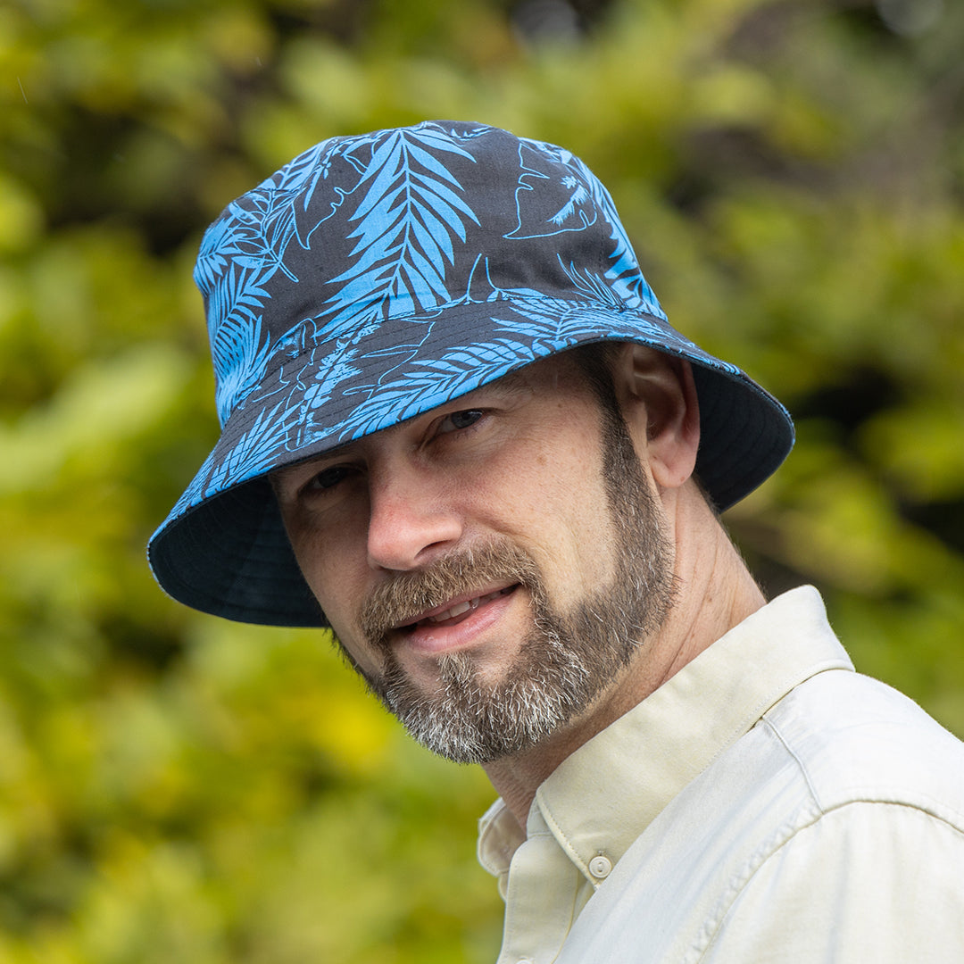 Men’s Reversible Summer Cotton Bucket Hat