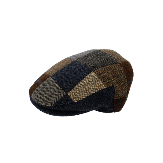 Harris Tweed Men's Cheshire Flat Cap