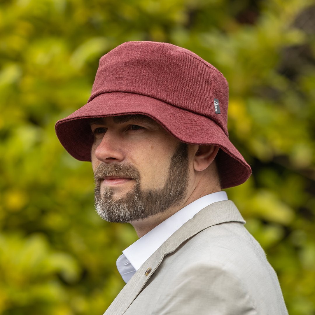 Linen Bucket Summer Hat
