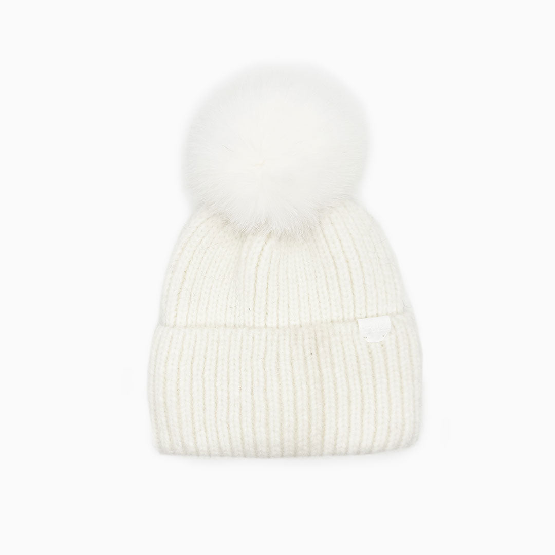 Ladies Wool Bobble Hat
