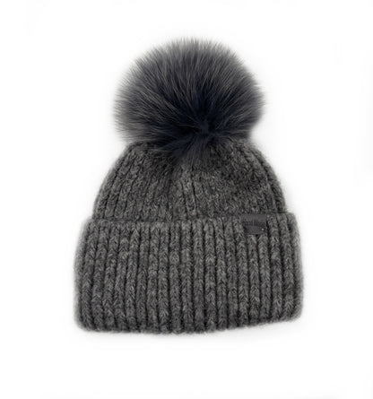 Ladies Wool Bobble Hat