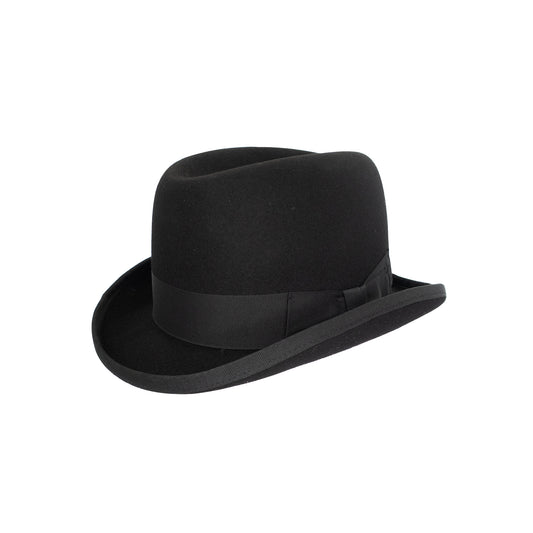 Black Men's Churchill Homburg Hat