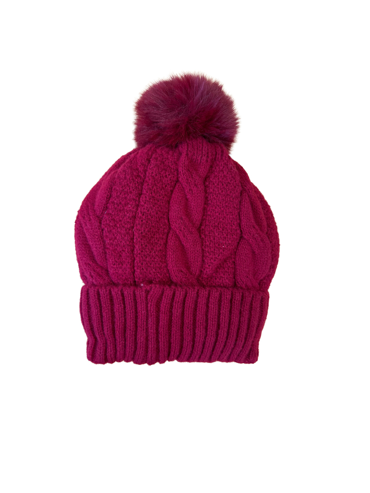 Ladies’ Bobble Hat – Women’s Winter Beanie