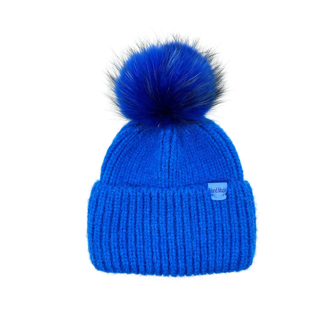 Ladies Wool Bobble Hat