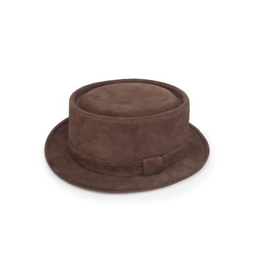 Porkpie Suede Leather
