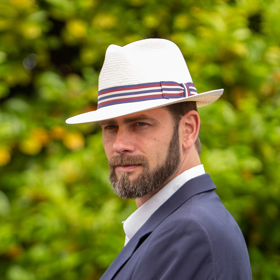Mayfair Toyo Straw Fedora Panama Hat
