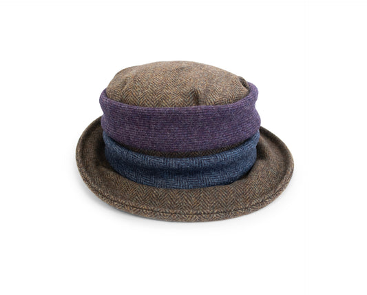 Ladies’ Tweed Cloche Hat