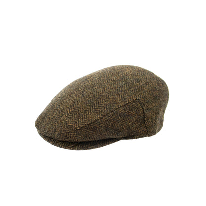 Men’s Green Flat Cap & Tweed Scarf Boxed Gift Set