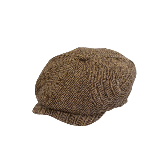 Harris Tweed Gatsby Flat Cap