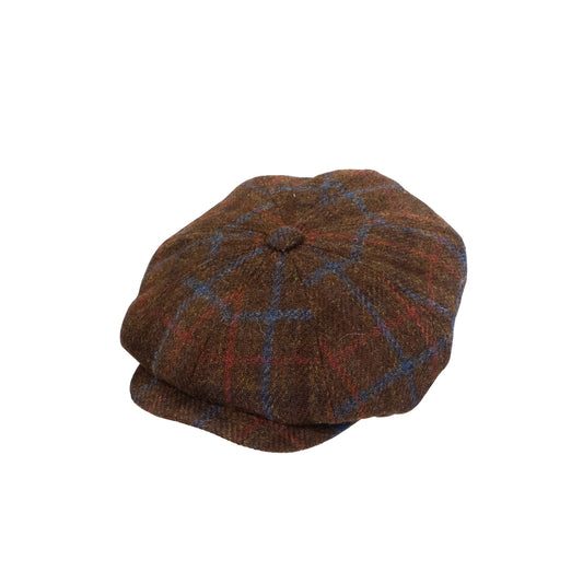 Harris Tweed Gatsby Flat Cap